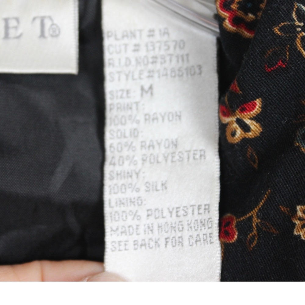 Koret Womens Mixed Print Patchwork Button Front J… - image 4